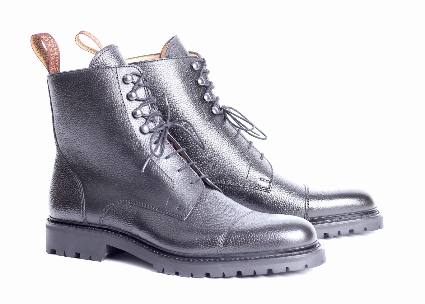 1011 - Black Grain - Boots Snakeskin Cowgirl Boots