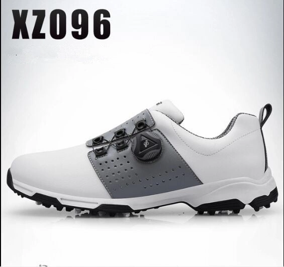 2019 Golf Shoes Men Waterproof Breathable Golf Shoes Rotating Knobs Buckle Slip Resistant Sports Sneakers Outdoor Golf Size Golf Golf Comfortable Golf Golf Brighton Golf Golf.