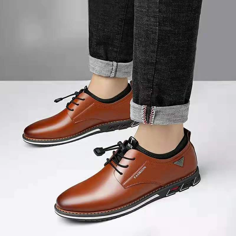 Dressy Casual Shoes 2021British Casual Single Shoes Leather Shoes Formal Shoes New Men