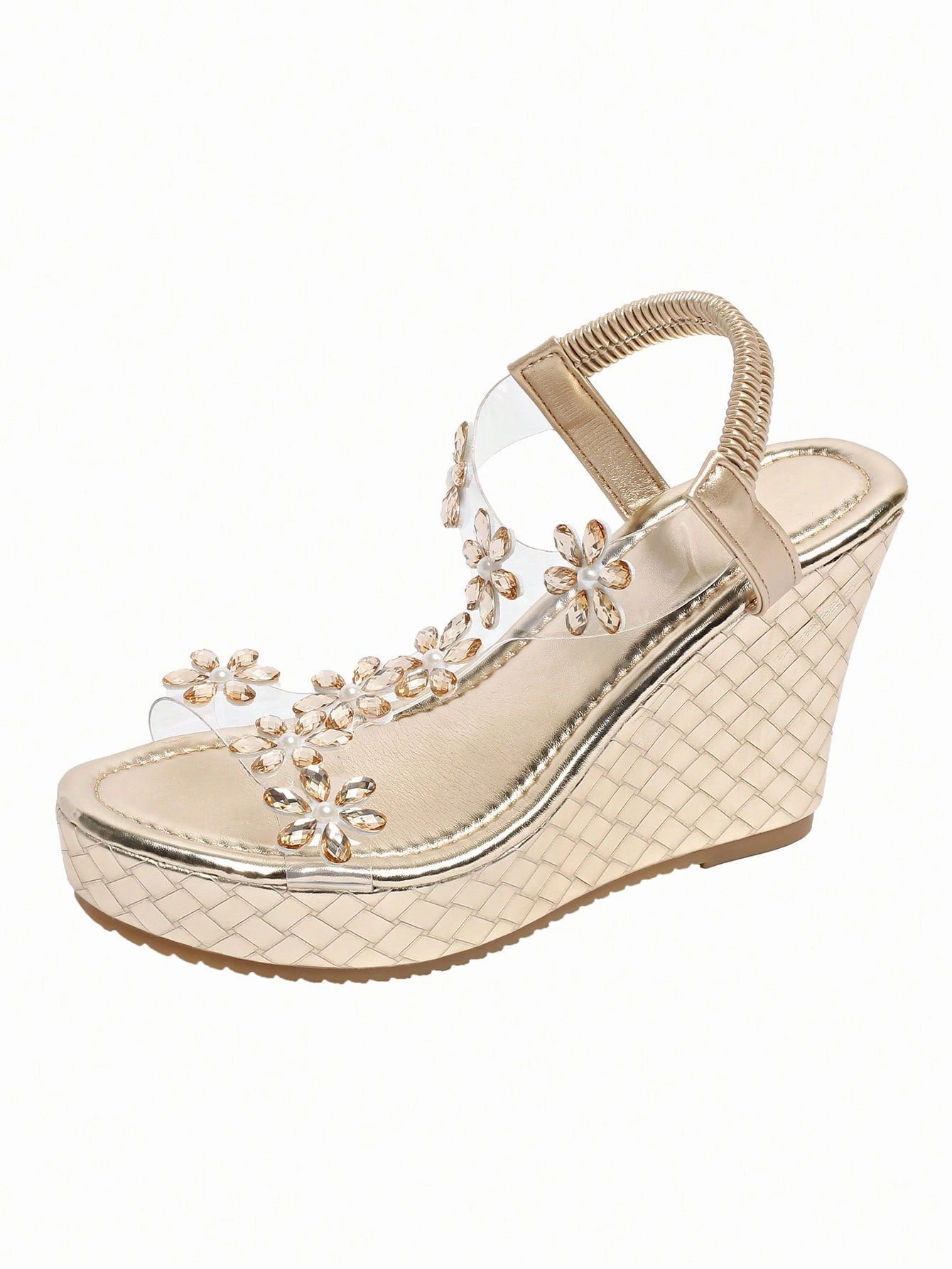 Wide Waterproof Running Shoes 2024 Summer Waterproof Wedge Sandals: Stylish Open-Toe Platform for Women