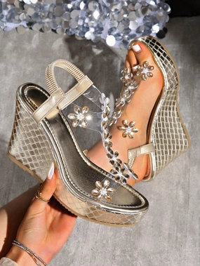 2024 Summer Waterproof Wedge Sandals: Stylish Open-Toe Platform for Women Waterproof Golf Shoes Spikes