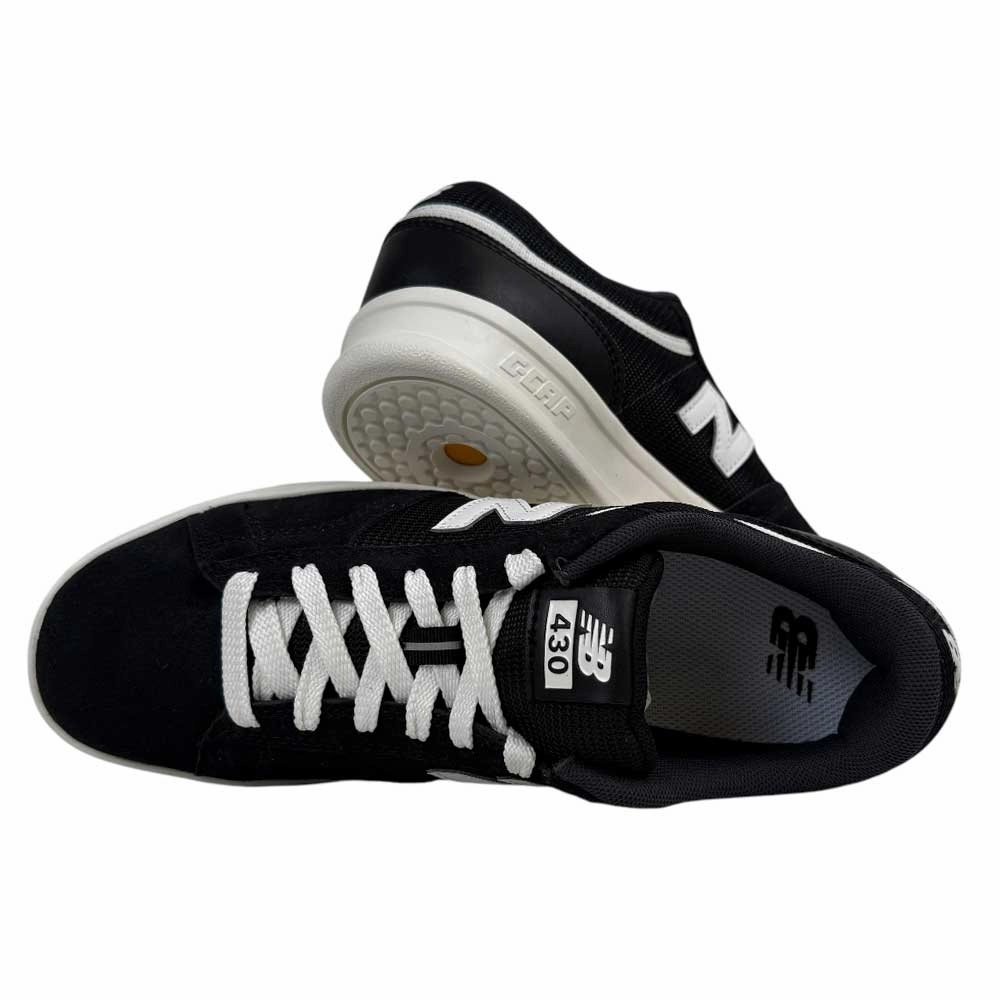 Bape X New Balance 430 BWH New Balance Numeric Suede Skateboarding Shoes Black White