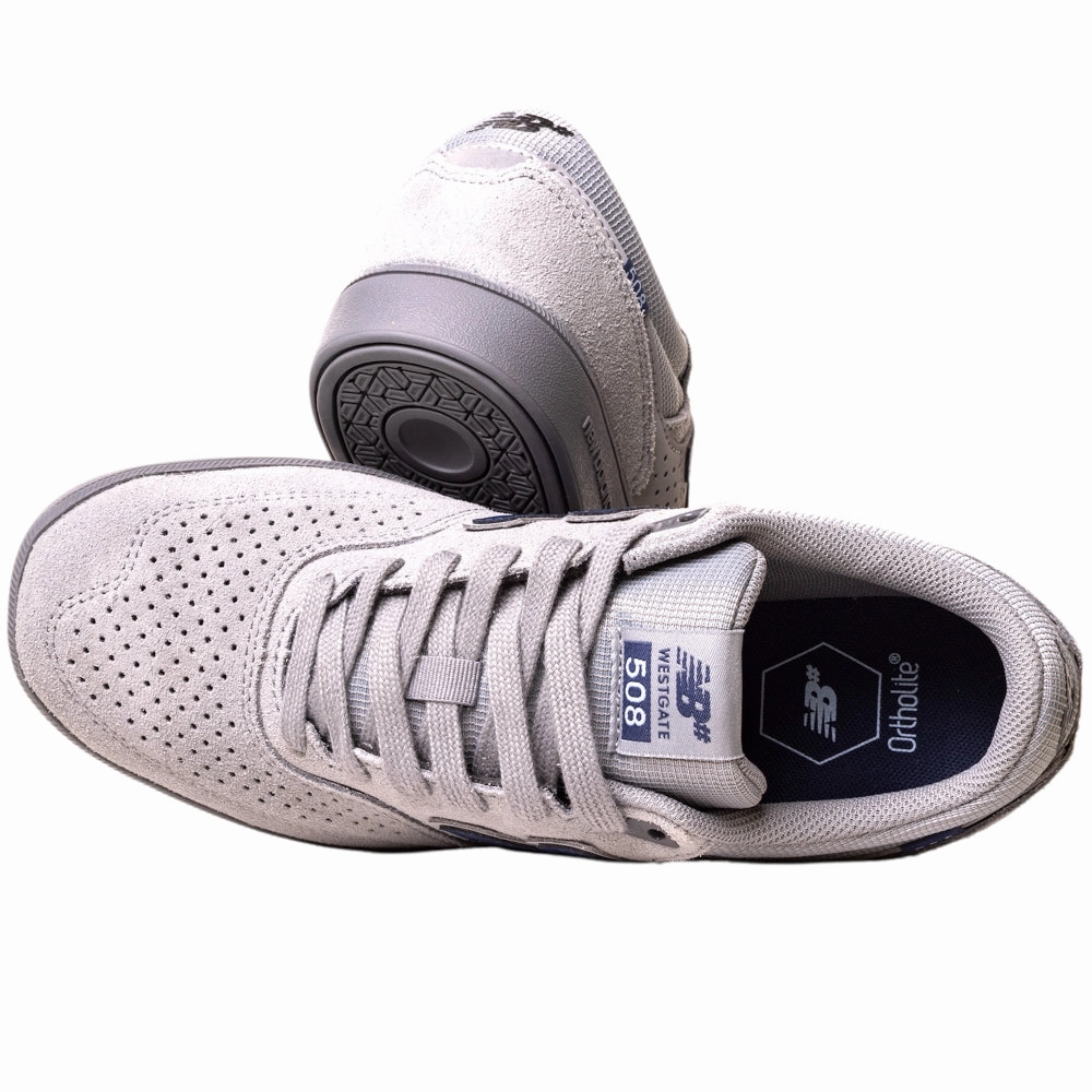 508ICY Grey Navy New Balance Numeric Suede Skateboarding Shoes New Balance In Pink