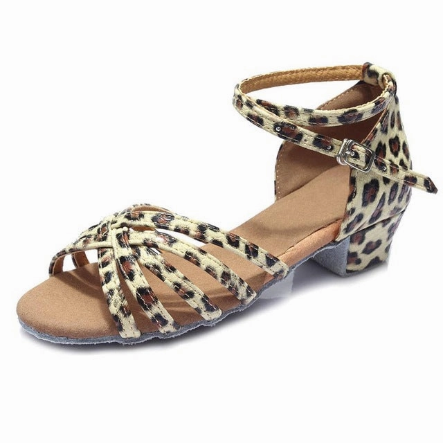 601 High quality new arrival wholesale girls Children/child/kids ballroom tango salsa latin dance shoes low heel shoes Best Shoes For Flat Feet For Work