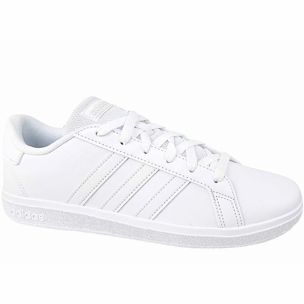 .Adidas Youth Grand Court 2.0 K - FTWHITE/FTWHITE/GREONE - (FZ6158) - GAN - R2L14 Soccer Shoes Turf Adidas