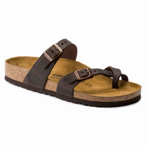 'Birkenstock' Women's Mayari Leather Sandal - Habana Casual Hiking Shoes For Sale