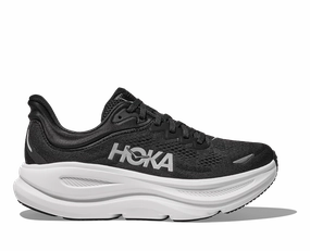 'HOKA' Men's Bondi 9 - Black / White (Extra Wide) Dsw Shoes Sale