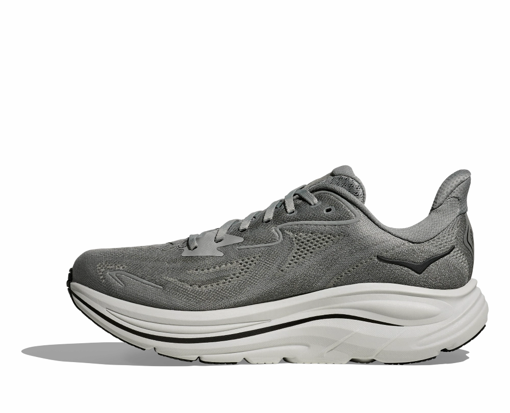 'HOKA' Men's Clifton 10 - Galactic Grey / Asteroid Shoes For Teachers