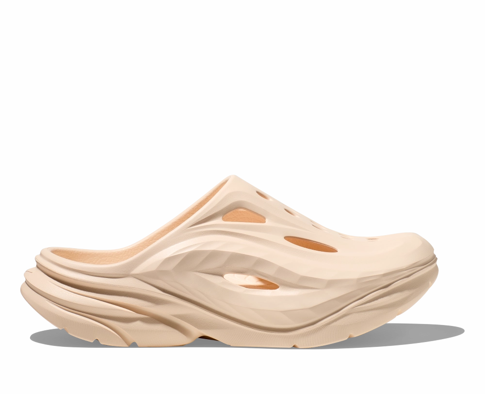 Best Shoes For Nurses Reddit 'Hoka' Ora Recovery Mule - Vanilla / Vanilla