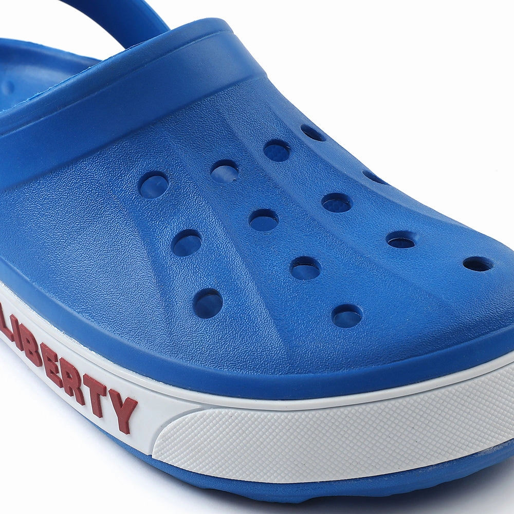 A-HA Blue Casual Slip-on Clogs For Men LITEWALK By Liberty Vegeta Clogs