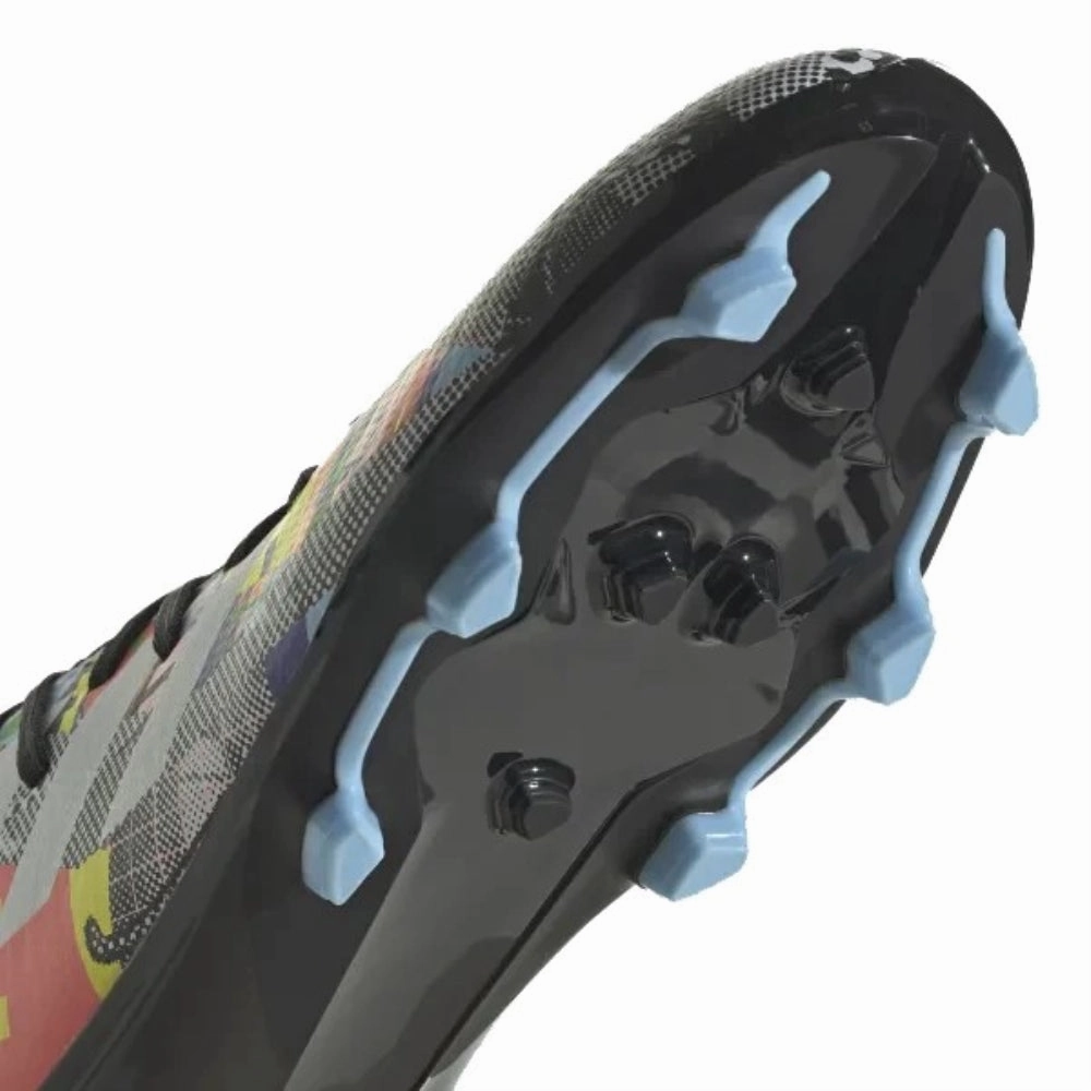 Kobe Bryant Adidas Shoes 1997 Adidas Men's Gamemode Knit Firm-Ground Soccer Cleats, Core Black/Cloud White/Clear Sky