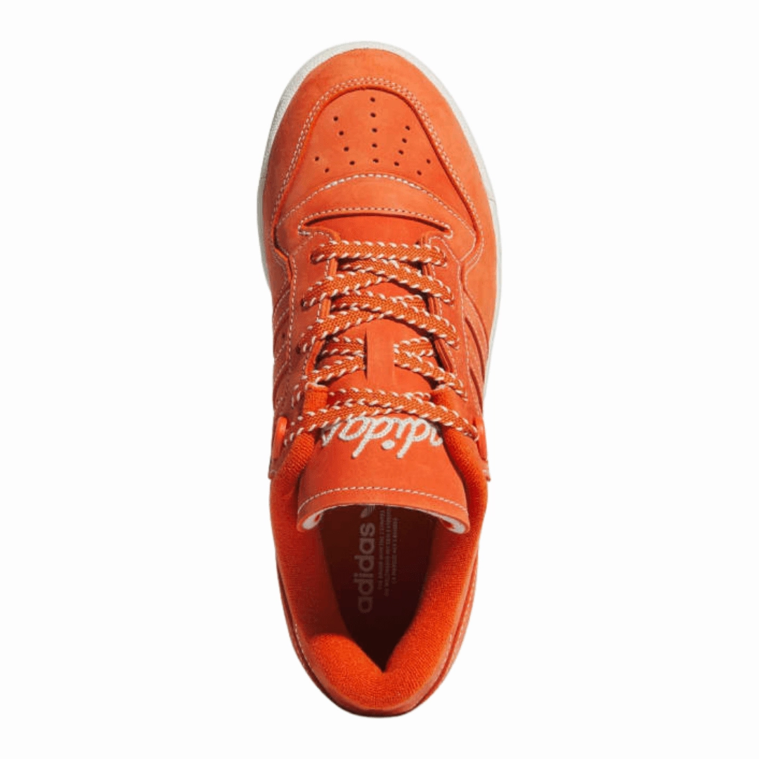 Adidas - Women's Rivalry Low 'Contrast Stitching Pack - Collegiate Orange' - Collegiate Orange / Ivory / Sand Strata Adidas Bermuda Shoes