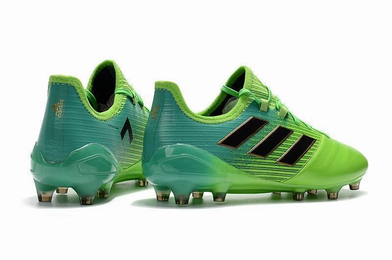 Adidas ACE Series FG Soccer Cleats Shoes Green Blue Black Adidas Weight Shoes