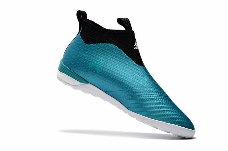 Adidas ACE Tango 17  Purecontrol Soccer Cleats TF Sky Blue Chrome Adidas Sl Golf Shoe
