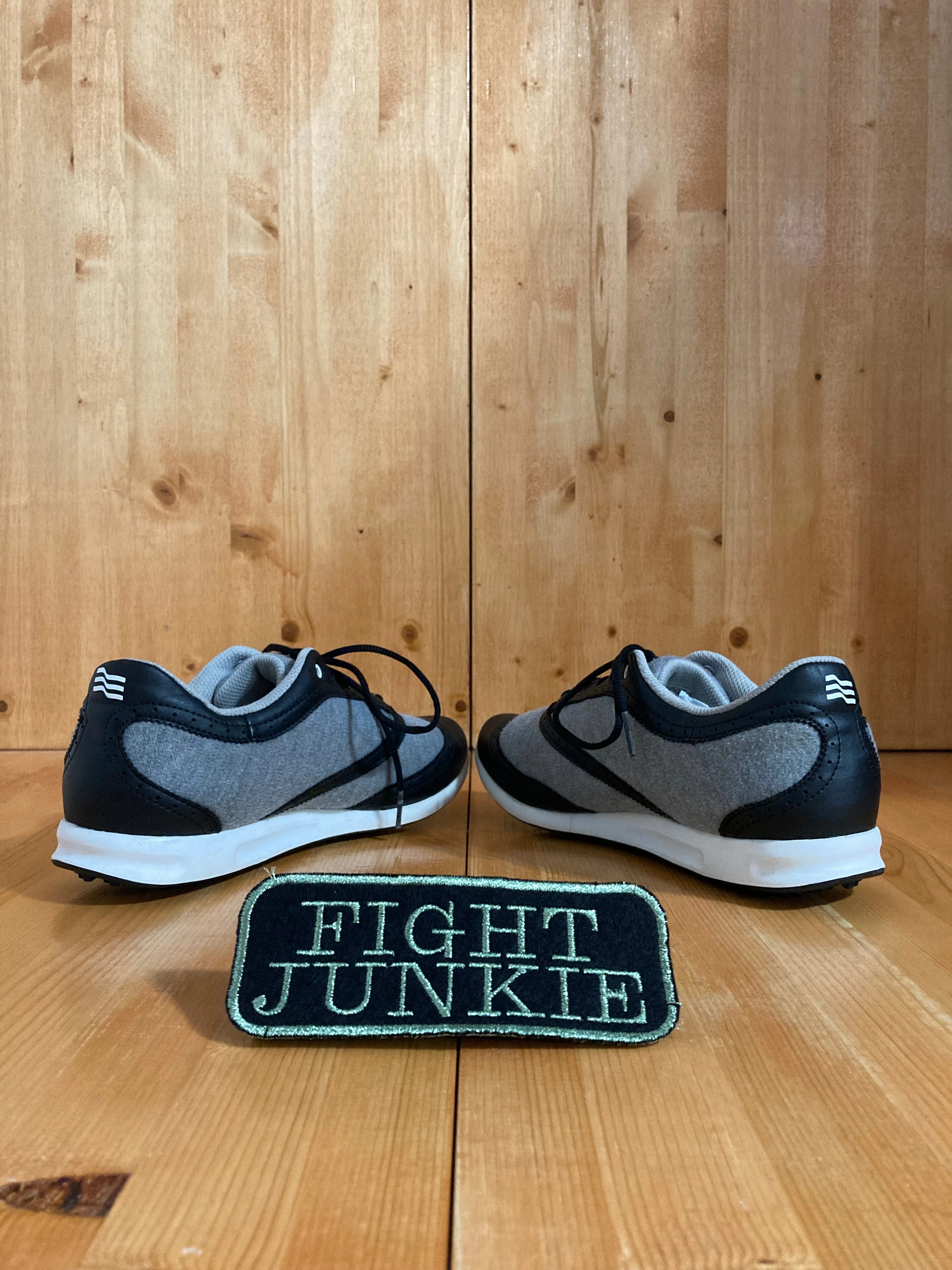 550 Golf ADIDAS ADICROSS Women's Size 8 Golf Shoes Sneakers Gray & Black 099028