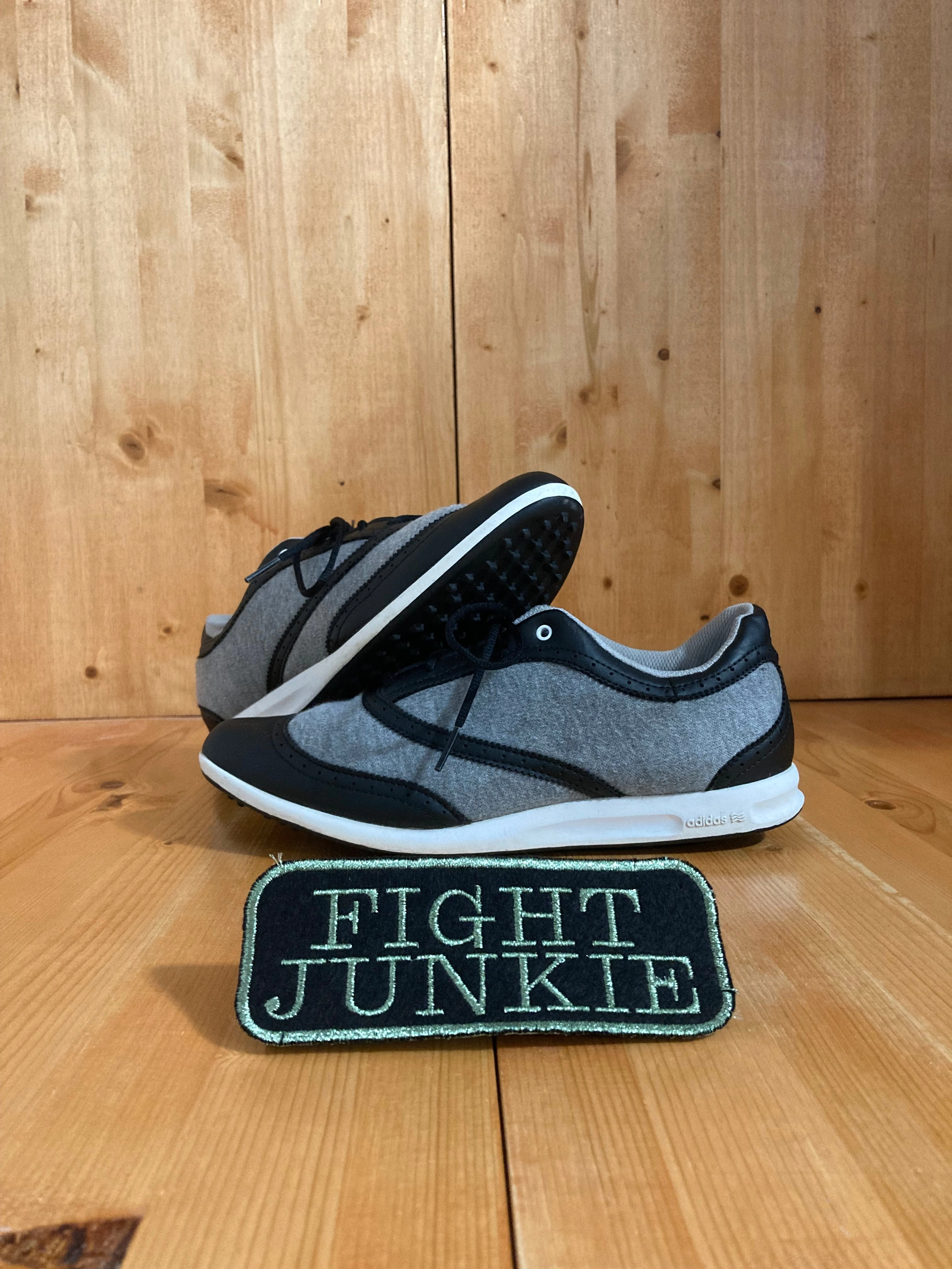 Casual Golf ADIDAS ADICROSS Women's Size 8 Golf Shoes Sneakers Gray & Black 099028