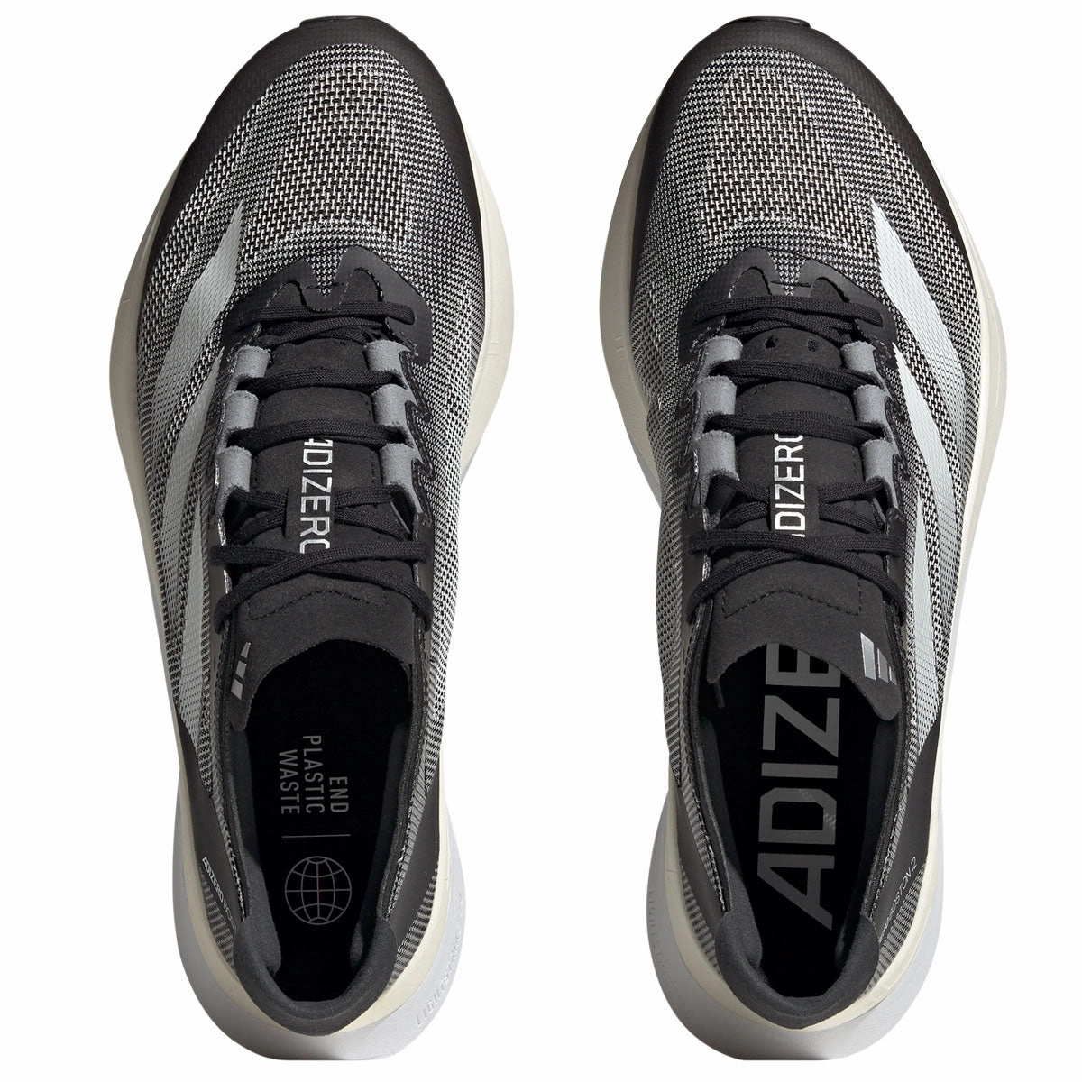 adidas Adizero Boston 12 Running Shoes - Mens - Black/White/Carbon Adidas Y2k Shoes