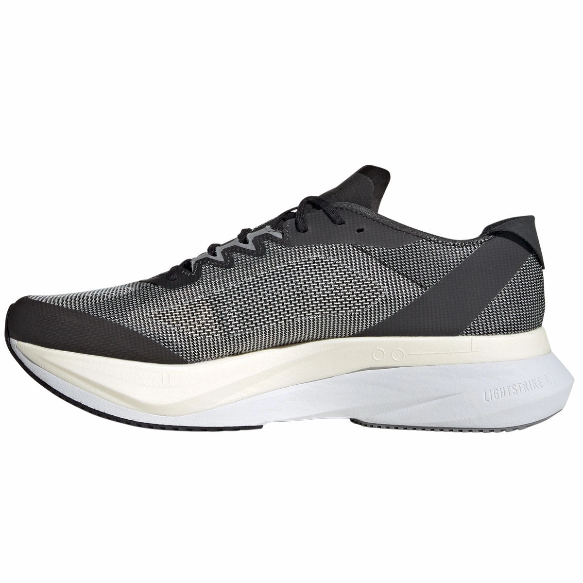 adidas Adizero Boston 12 Running Shoes - Mens - Black/White/Carbon Adidas Running Shoes Adizero