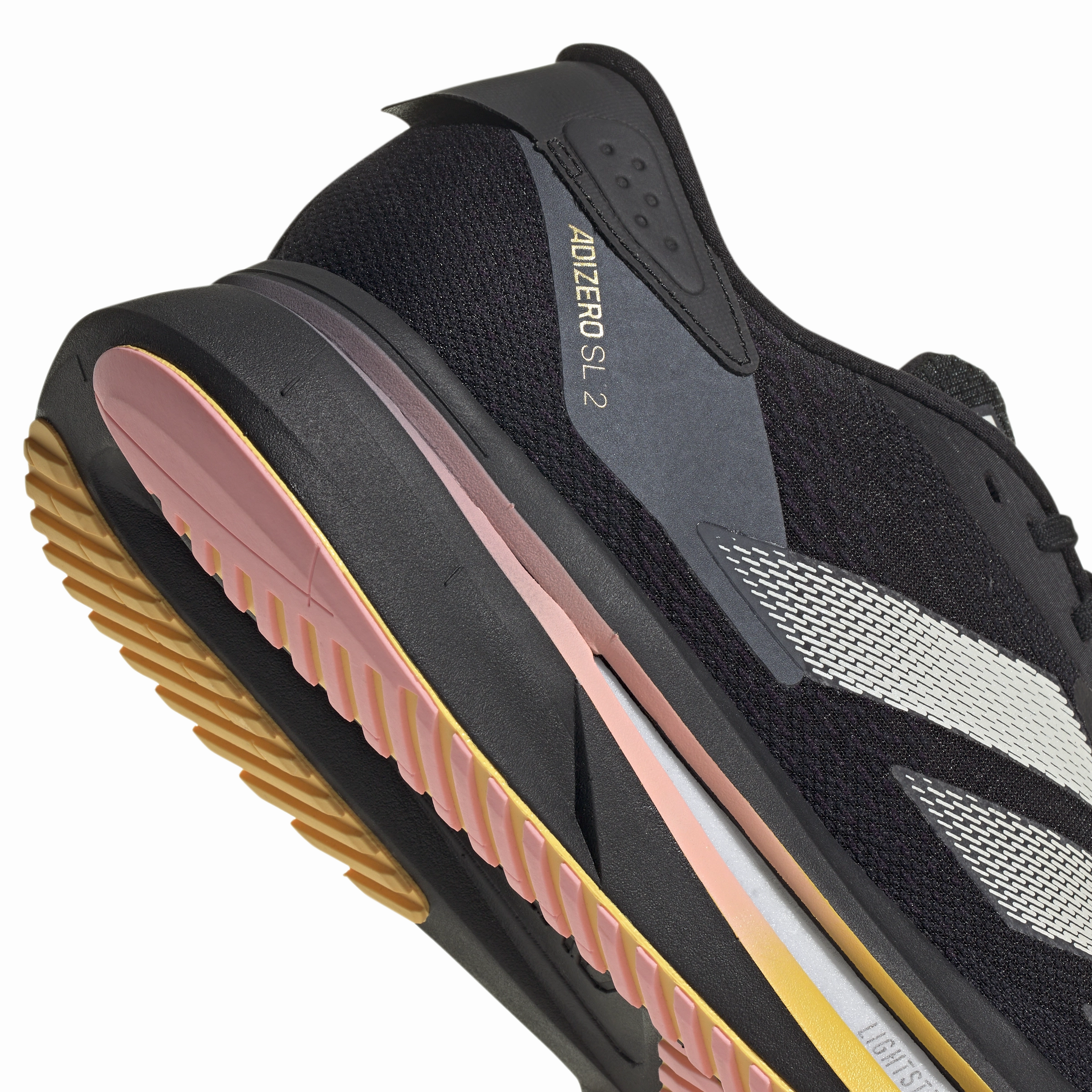 Adidas Adizero SL 2 Men's - Core Black/Zero Matalic/Spark Neon Adidas Shoes