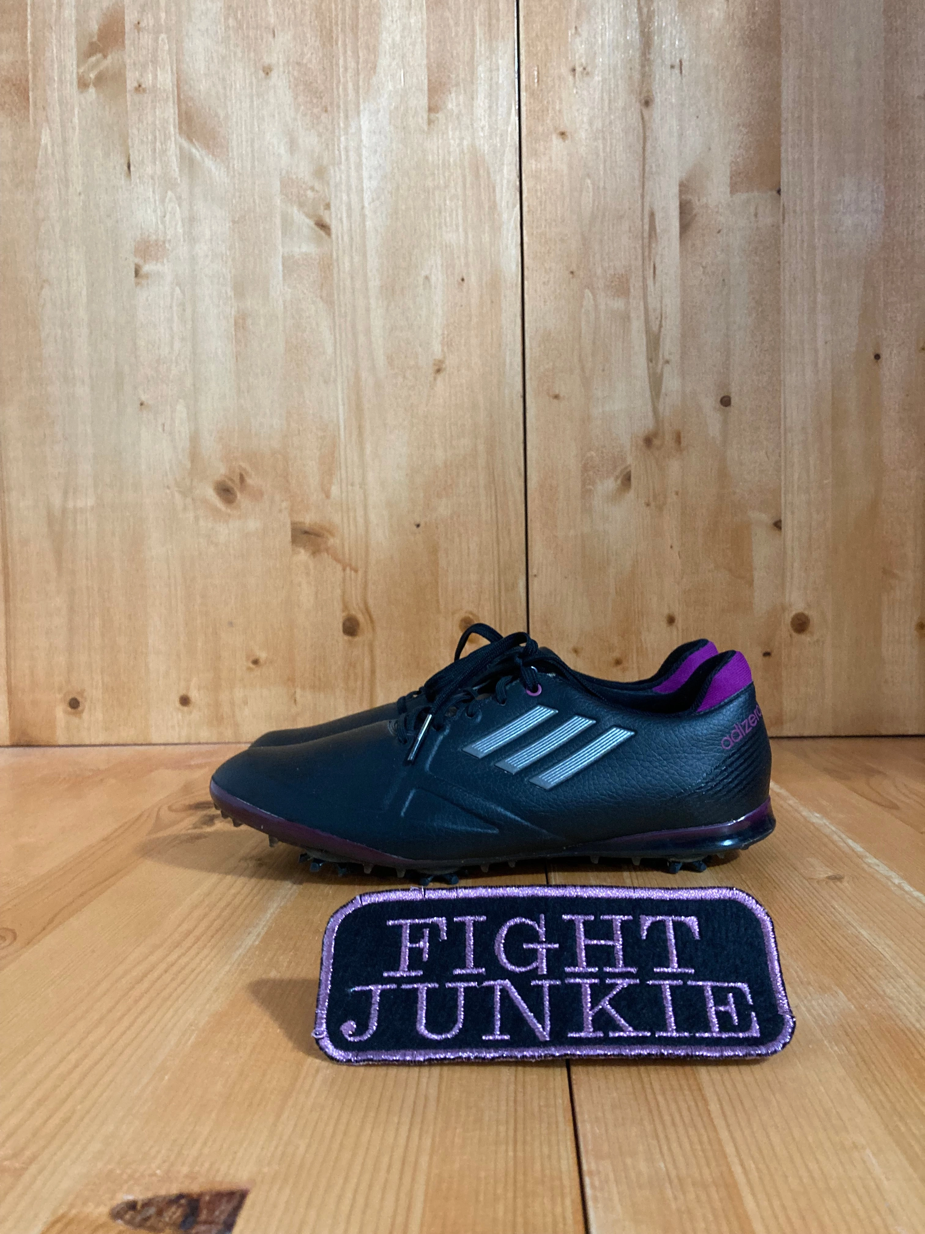 Slip Ins Golf Shoes ADIDAS ADIZERO TOUR Women's Size 8 Golf Cleats Black 676160