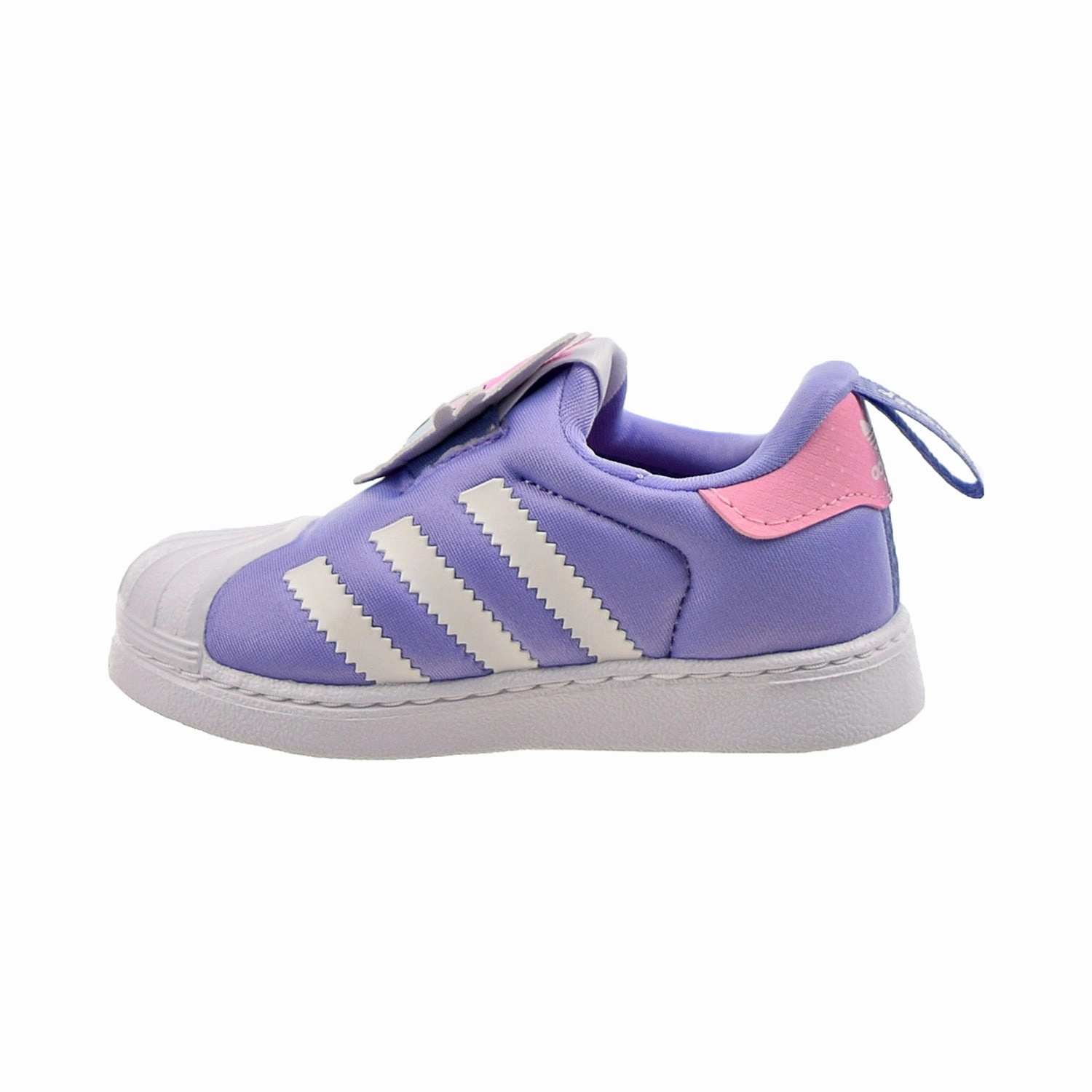 Adidas Disney Superstar 360 "Daisy Duck" Toddler's Shoes Cloud White-Purple Cheap Adidas Ultra Boost Shoes