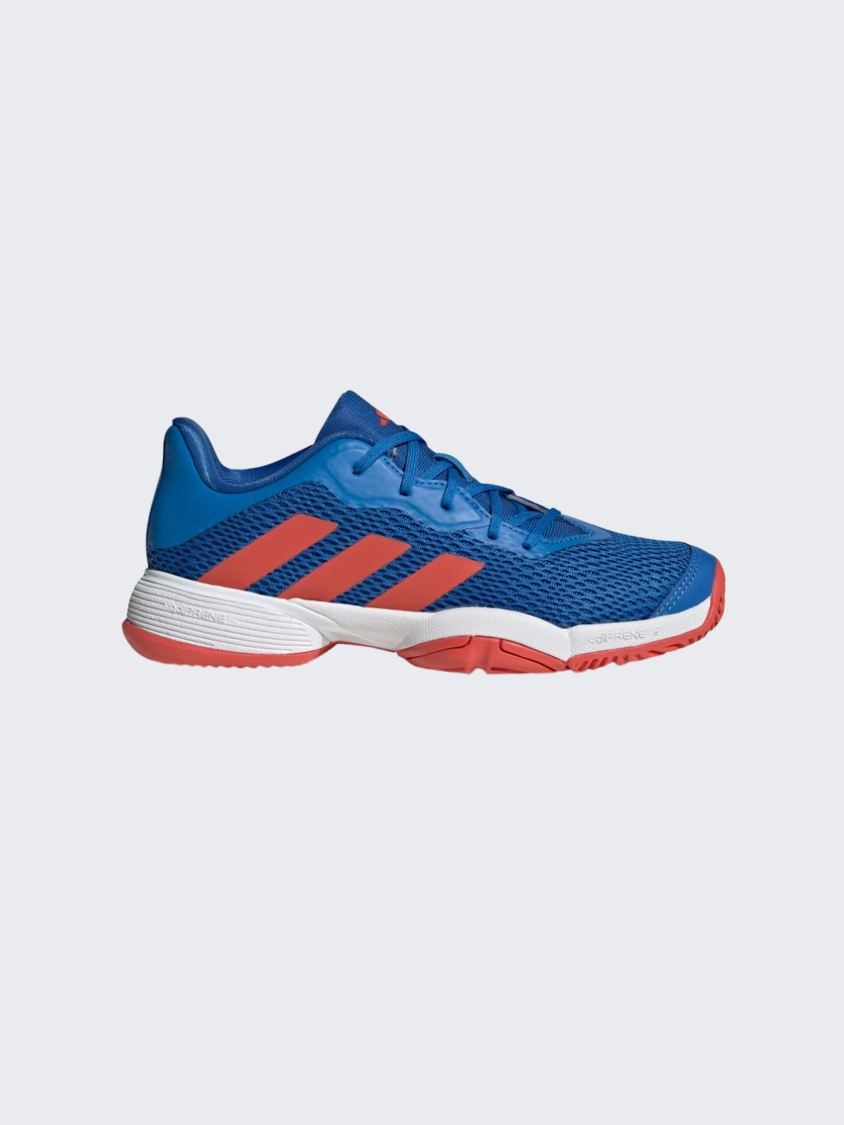 Adidas Shoes With Fur Adidas Barricade Gs-Boys Tennis Shoes Royal/Red/ White