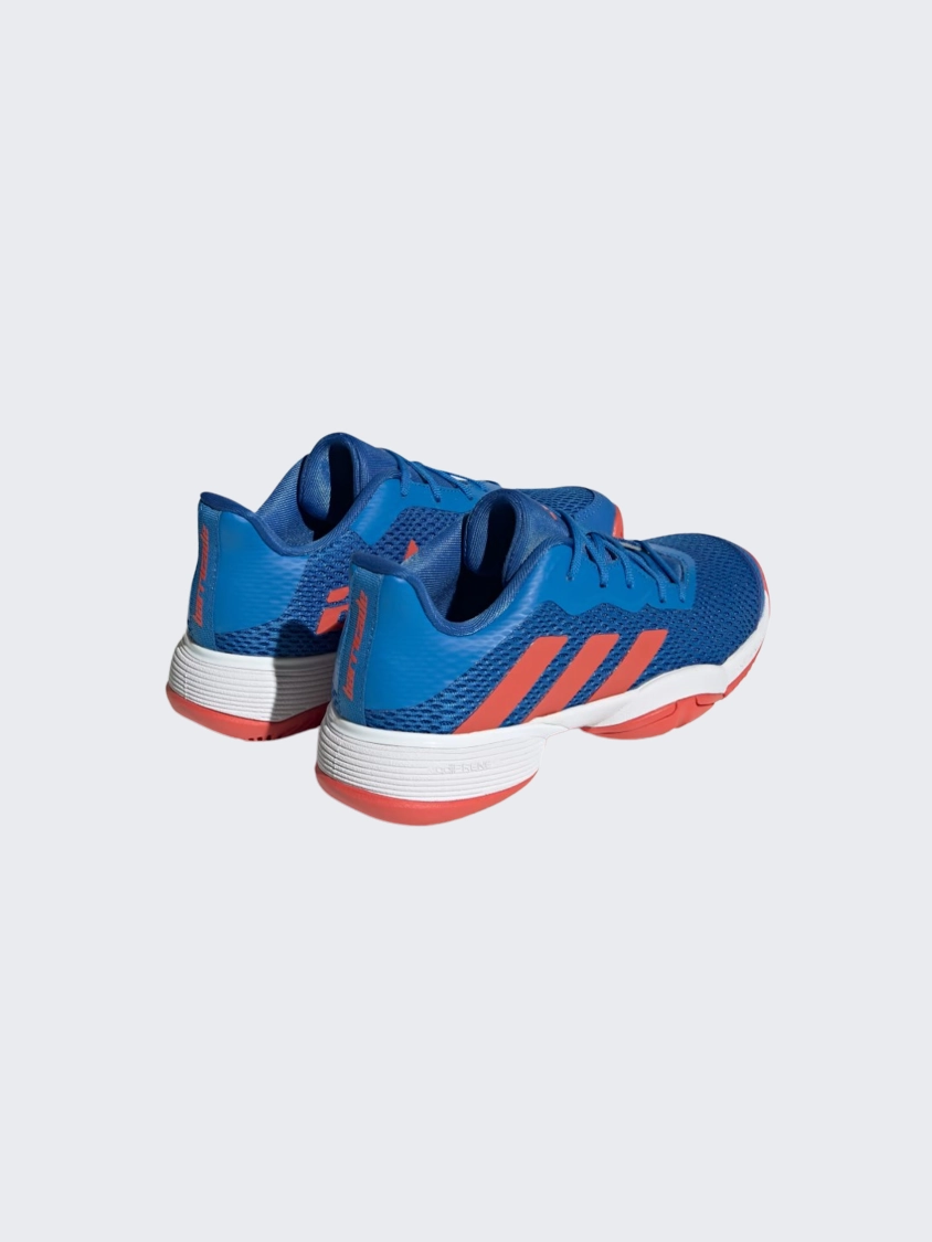 Parley Adidas Shoes Adidas Barricade Gs-Boys Tennis Shoes Royal/Red/ White