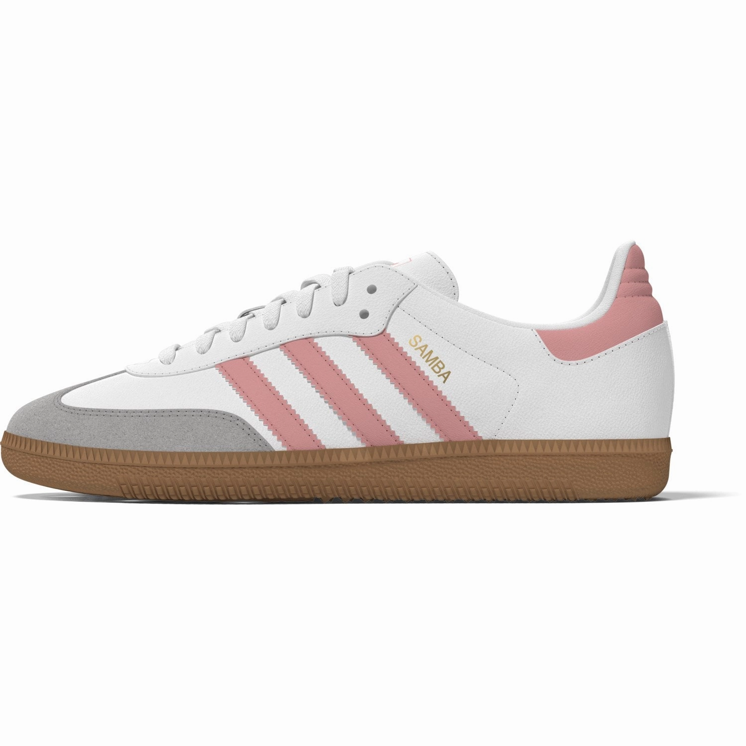 adidas Originals Ftwr White/Semi Pink Spark/Gum 3 Samba Og J Sneakers Adidas Neo Cloudfoam Shoes