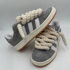 Adidas Campus 00s Grey "Rope Laces" Cream Golf Galaxy Adidas Golf Shoes