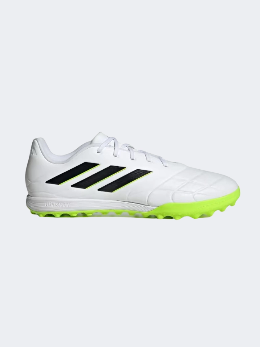 Adidas Copa Pure.3 Men Turf Shoes White/ Lemon Adidas Primeblue Running Shoes