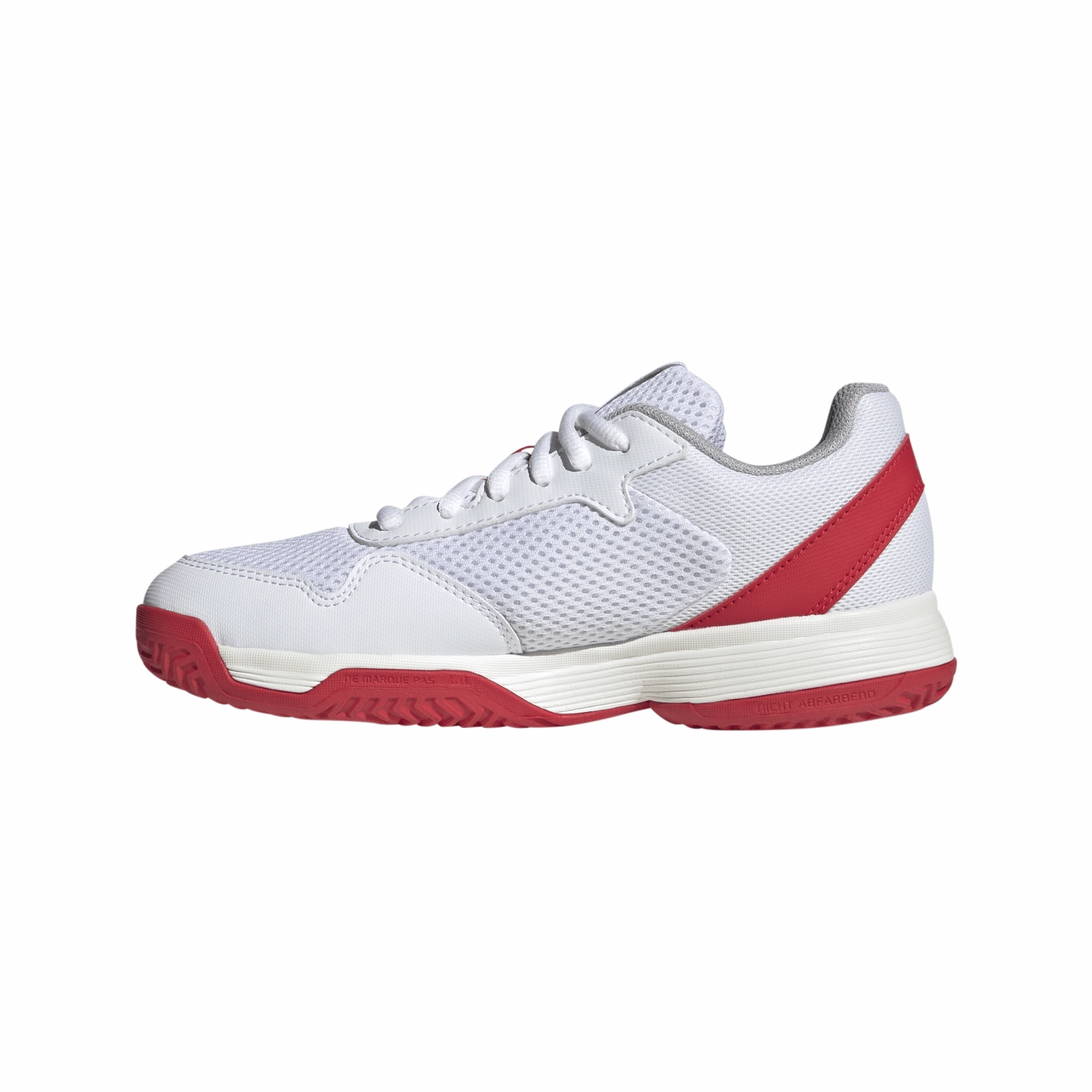 Adidas Courtflash K Junior Tennis Shoes (JI2448) Adidas Indoor Soccer Shoes Sale