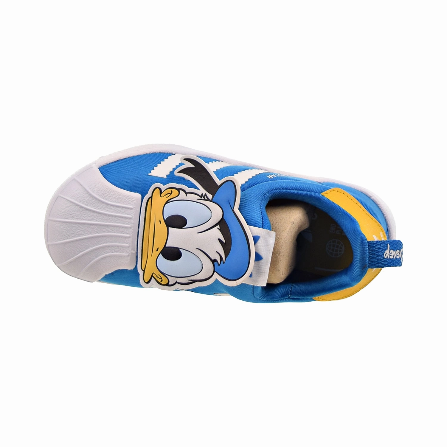 Adidas Hoops 4.0 Shoes Adidas Disney Superstar 360 "Donald Duck" Little Kids' Shoes Cloud White-Blue