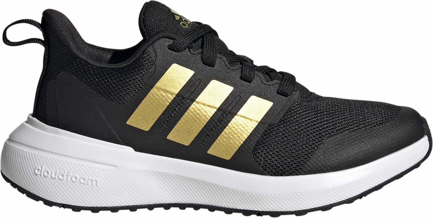 adidas Fortarun 2.0 Junior Running Shoes - Black Top Adidas Shoes