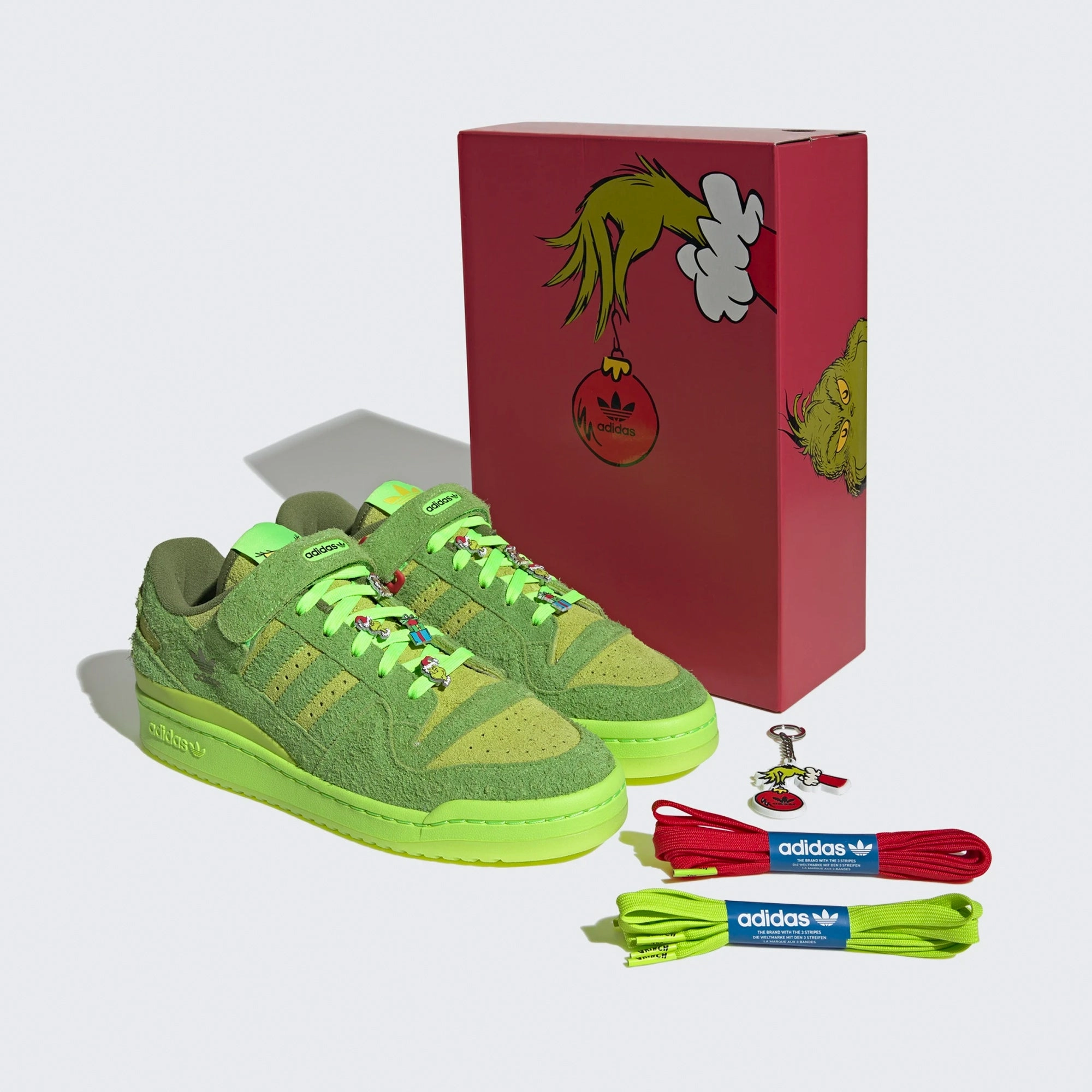 Adidas Marathon Running Shoes Adidas Forum Low 'The Grinch' Shoes