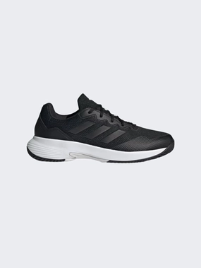 Adidas Shoes And Outfit Adidas Gamecourt 2 Men Tennis Shoes Black/Grey Four