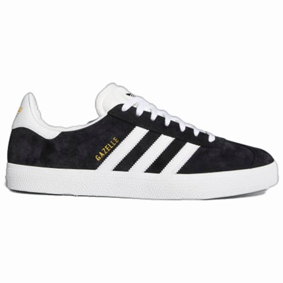 Adidas Gazelle ADV Core Black/Cloud White/Gold Metallic Adidas Bounce Running Shoes