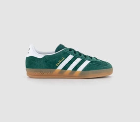 adidas Gazelle Indoor Trainers Collegiate Green Green White Gum Adidas Basketball Shoes T-mac