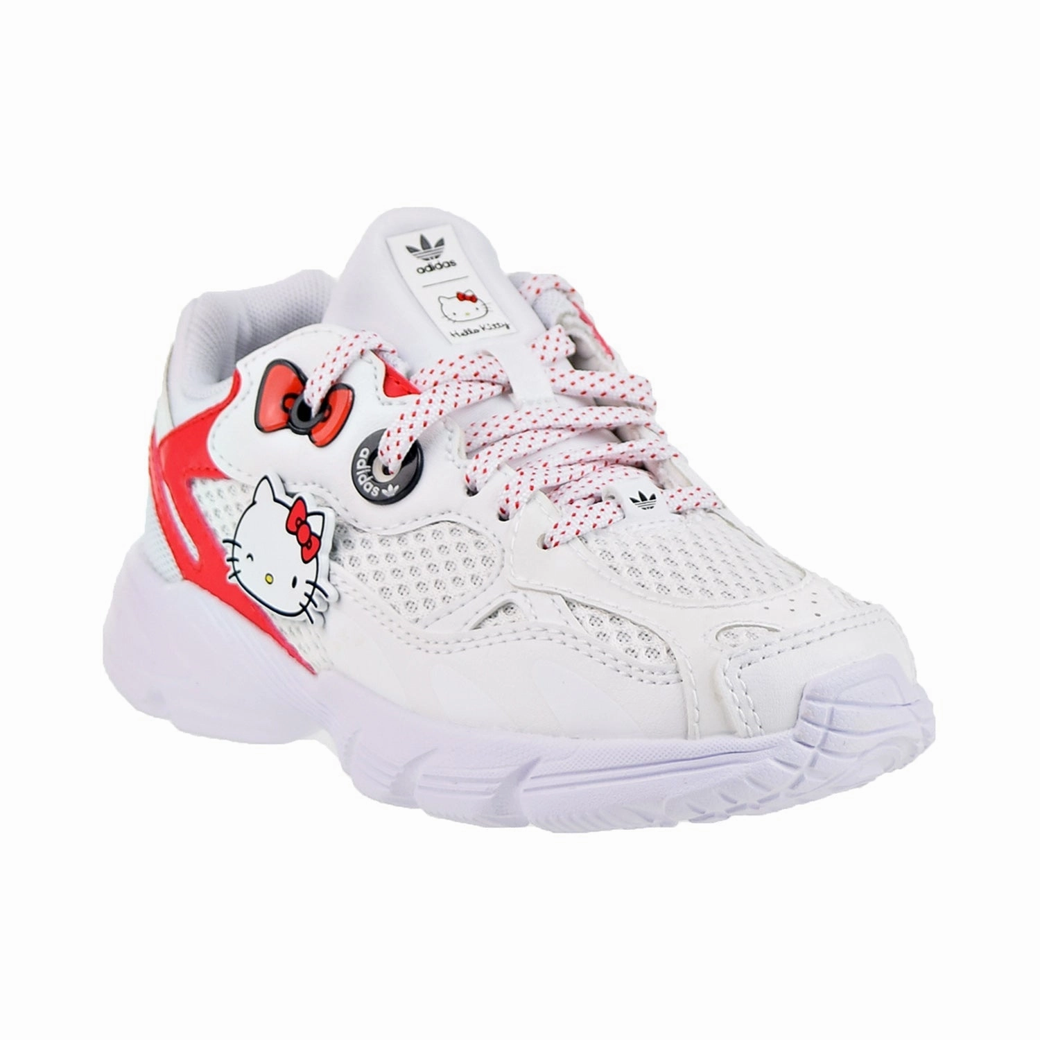 Bape Shoes Adidas Adidas Hello Kitty Astir Little Kids' Shoes Cloud White-Vivid Red-Core Black
