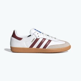 Adidas Samba OG "Collegiate Burgundy" Gumsole (IF3813) Adidas Shoes With Velcro