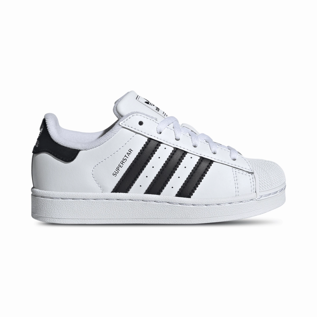 Adidas Kid's (Preschool) Superstar II Cloud White/Core Black/Cloud White Golden Shoes Adidas