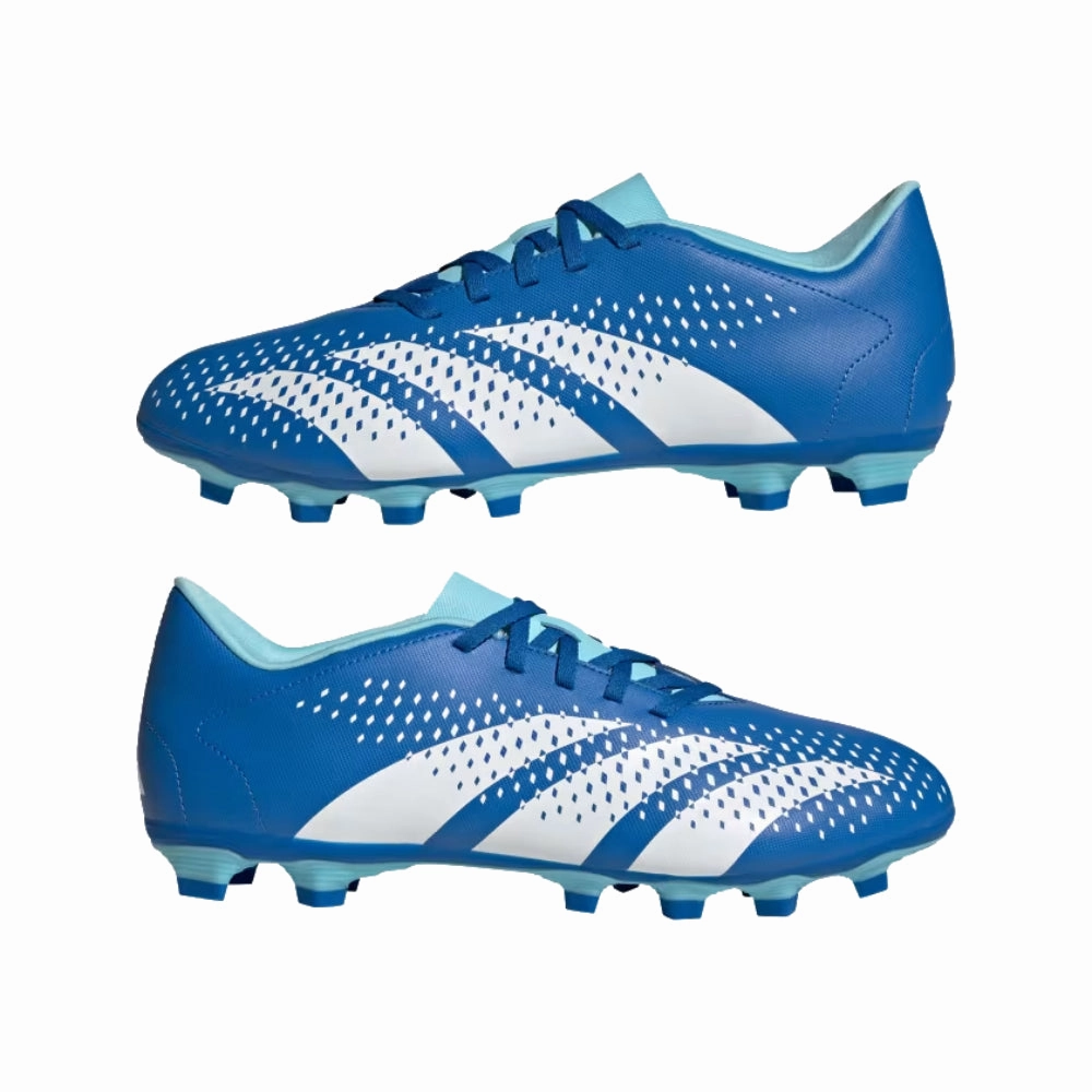 Adidas Men's Predator Accuracy.4 Flexible Ground Football Shoe (Bright Royal/Cloud White/Bliss Blue) Adidas Youth Futsal Shoes