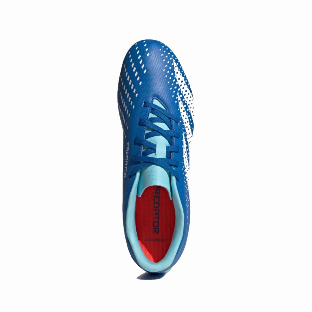 Adidas Men's Predator Accuracy.4 Flexible Ground Football Shoe (Bright Royal/Cloud White/Bliss Blue) Classic Adidas Shoes