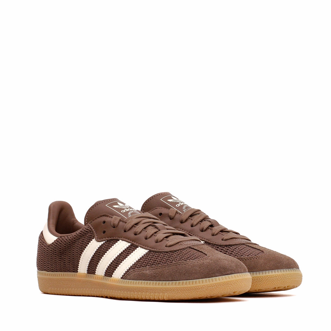 Adidas Men Samba OG Knitted Mesh Brown Gum JI3184 Adidas Adizero Zg Spikeless Golf Shoes