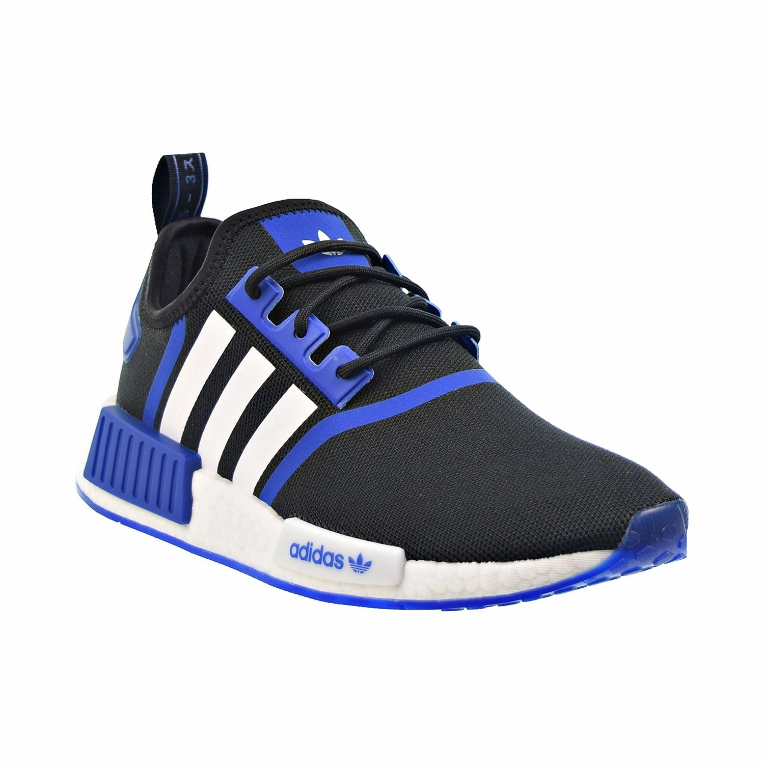 Adidas NMD_R1 Primeblue Men's Shoes Core Black-Cloud White-Royal Blue Adidas Shoes Nmd