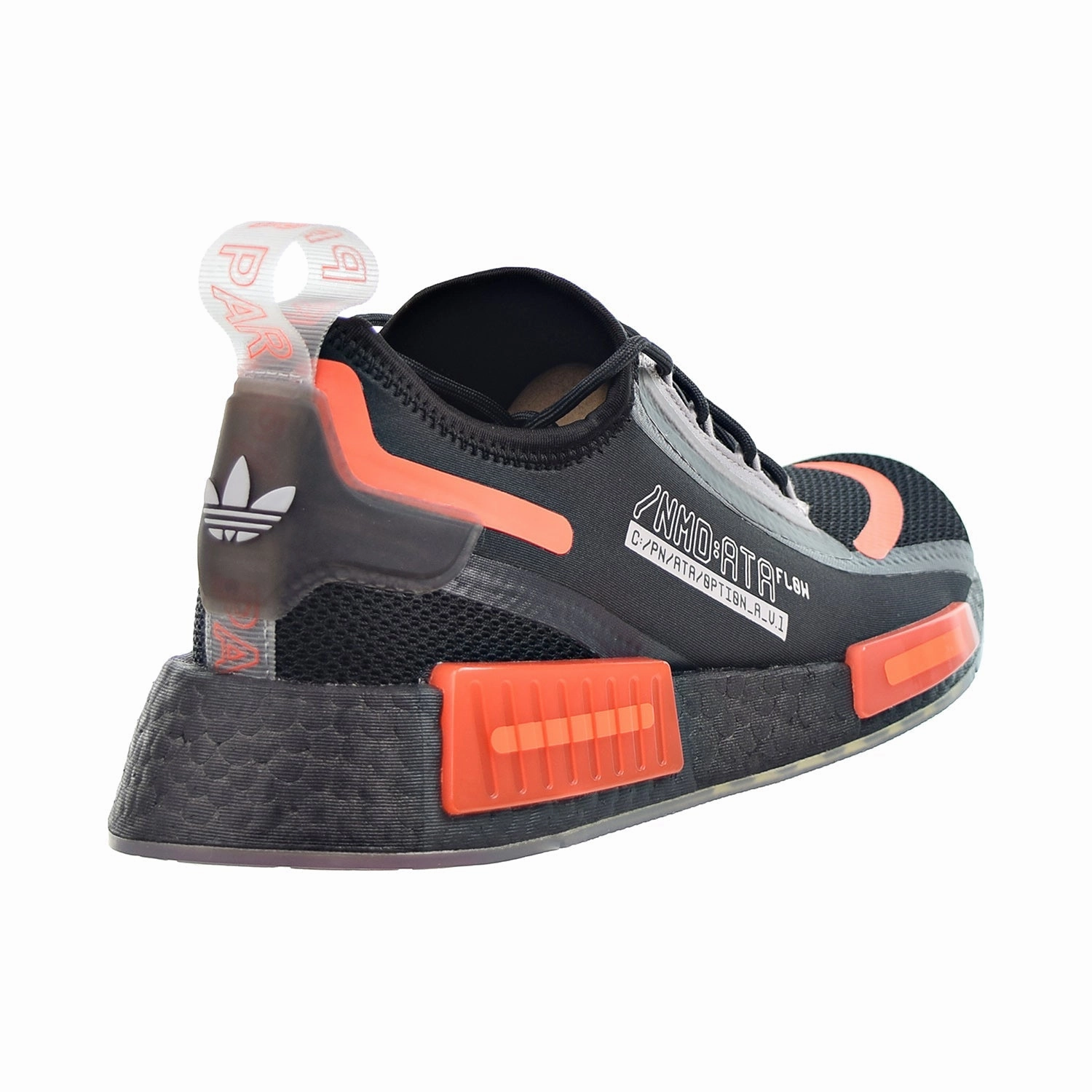 Adidas Walking Shoes Adidas NMD_R1 Spectoo Men's Shoes Core Black-Carbon-Team Solar Orange