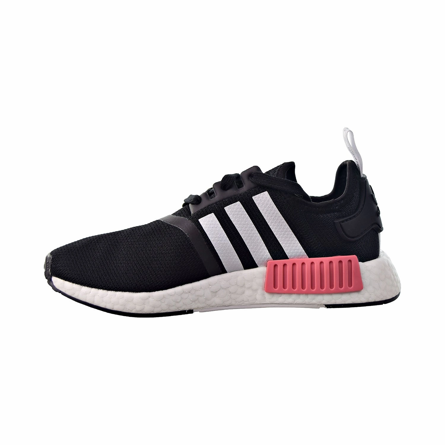 Adidas NMD R1 Women's Shoes Black-White-Pink Adidas Tennis Shoe