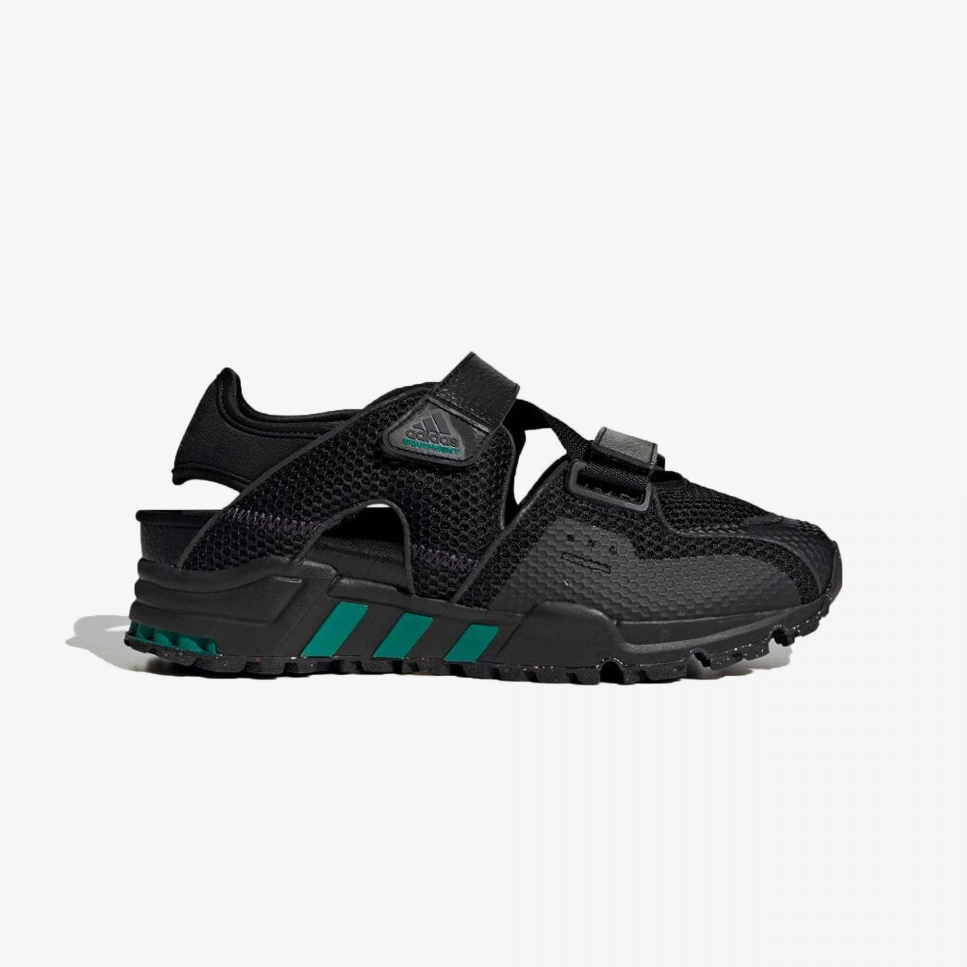 Adidas Originals | EQT93 SANDALS { UTILITY BLACK New Releases Adidas Shoes