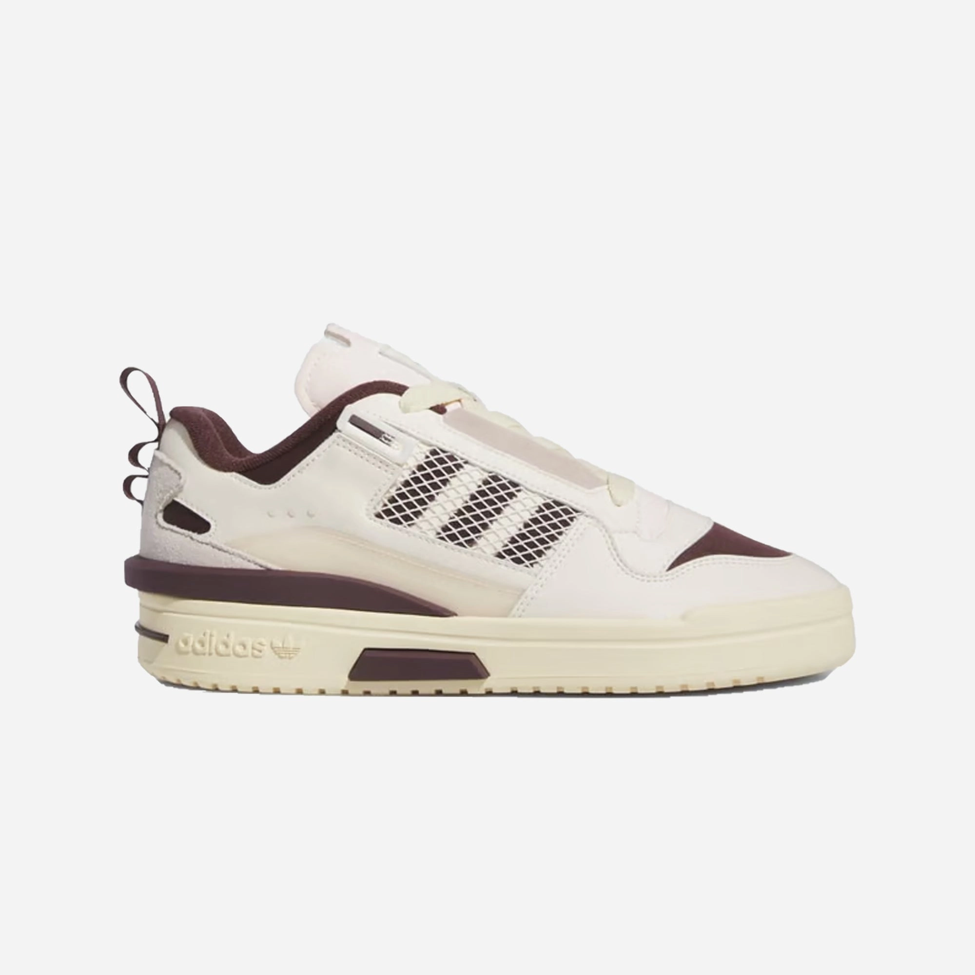 Adidas Originals | FORUM MOD LOW  { CREAM WHITE/SHADOW BROWN/PINK Boxing Adidas Shoes