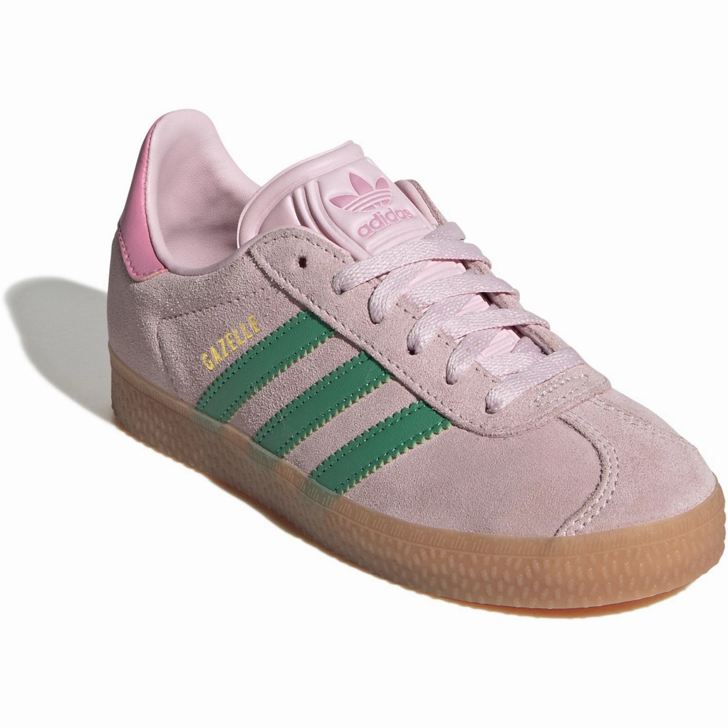 adidas Originals Clear Pink Court Green Bliss Pink Gazelle C Sneakers Adidas Argentina Shoes