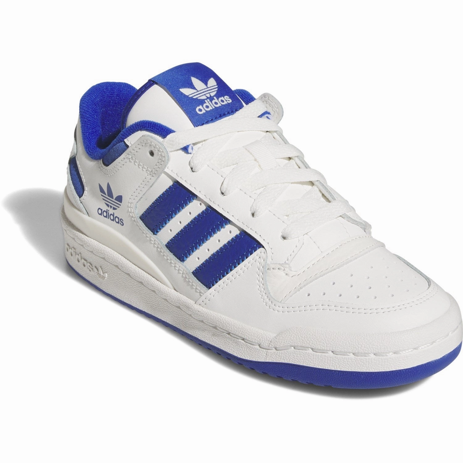 adidas Originals Core White/Team Royal Blue/Core White Forum Low Cl J Sneakers Adidas Ubersonic 4.1 Tennis Shoes